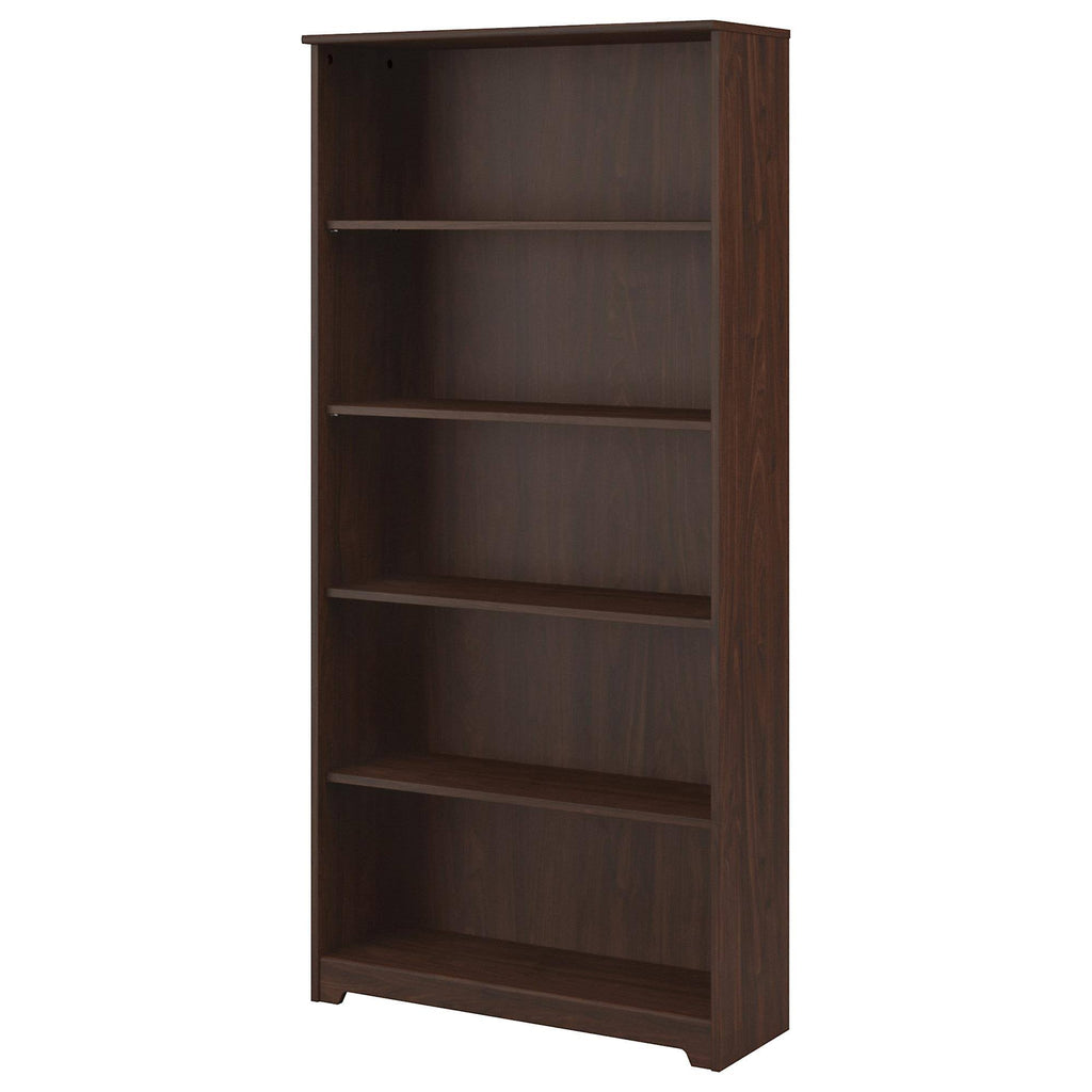 5 Shelf Bookcase in Modern Walnut T938