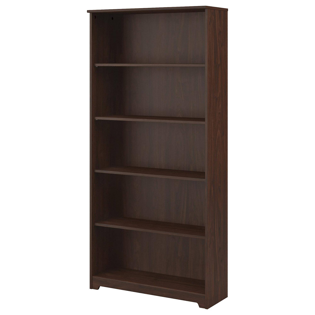 5 Shelf Bookcase in Modern Walnut T938