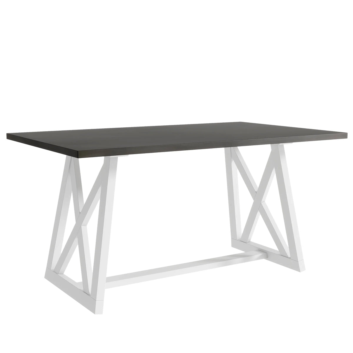 6-Piece Solid Wood Dining Table Set with 4 Upholstered Chairs & 1 Bench R382843
