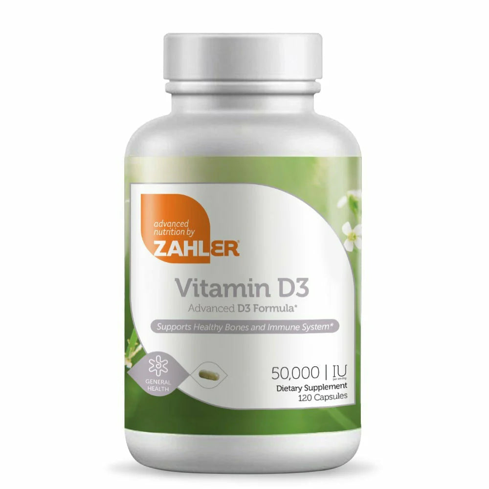 Vitamin D3 50,000 IU 120 caps Q836