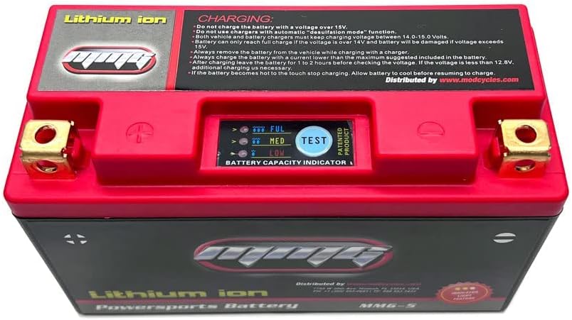 12V 280 CCA Lithium Ion Sealed Battery P2143