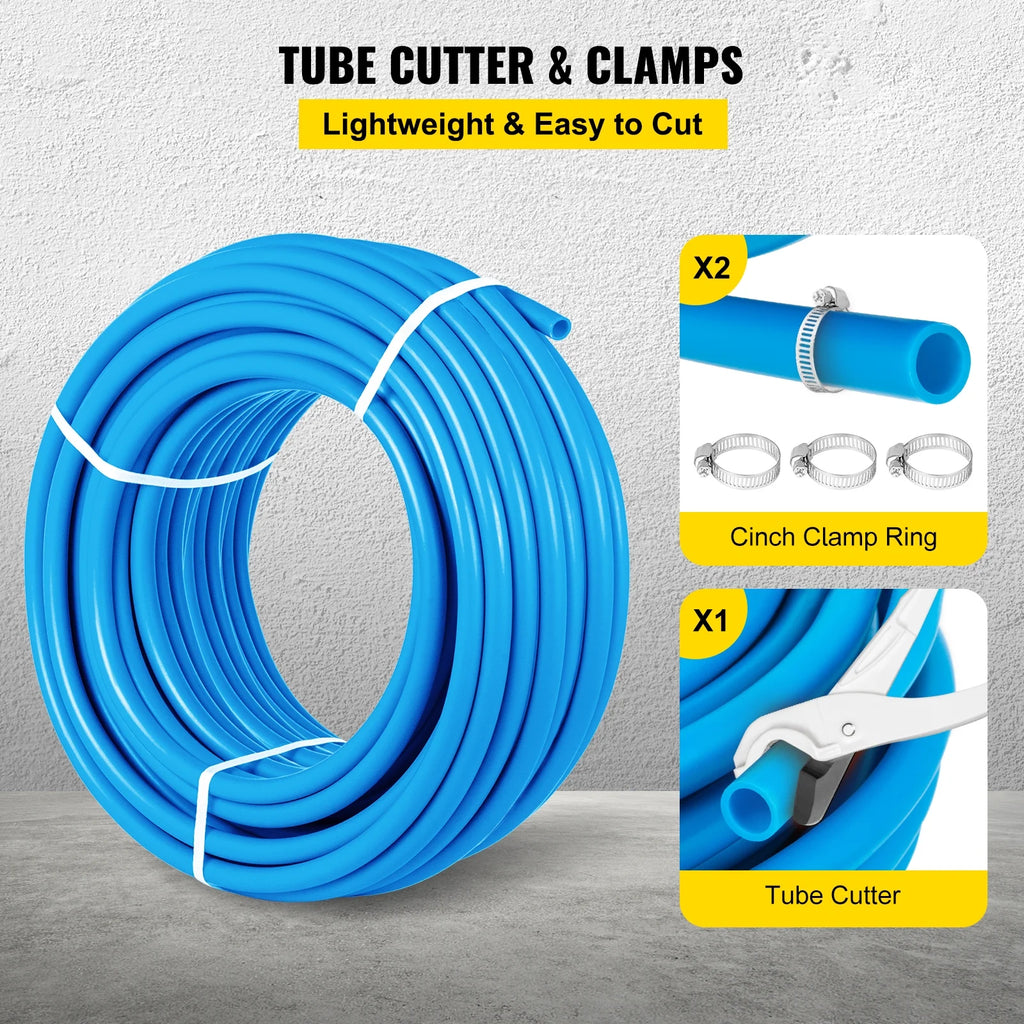 1 inch 300FT Flexible Pex Pipe Coil Blue M78945
