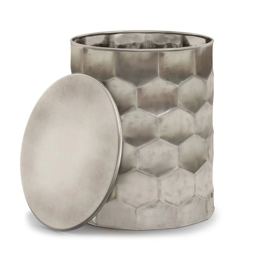 2-Piece Metal Storage Accent Side Table Set X26757