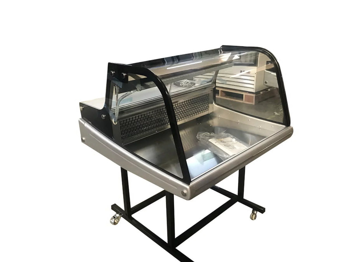 36" Showcase Refrigerator on Wheels W712360