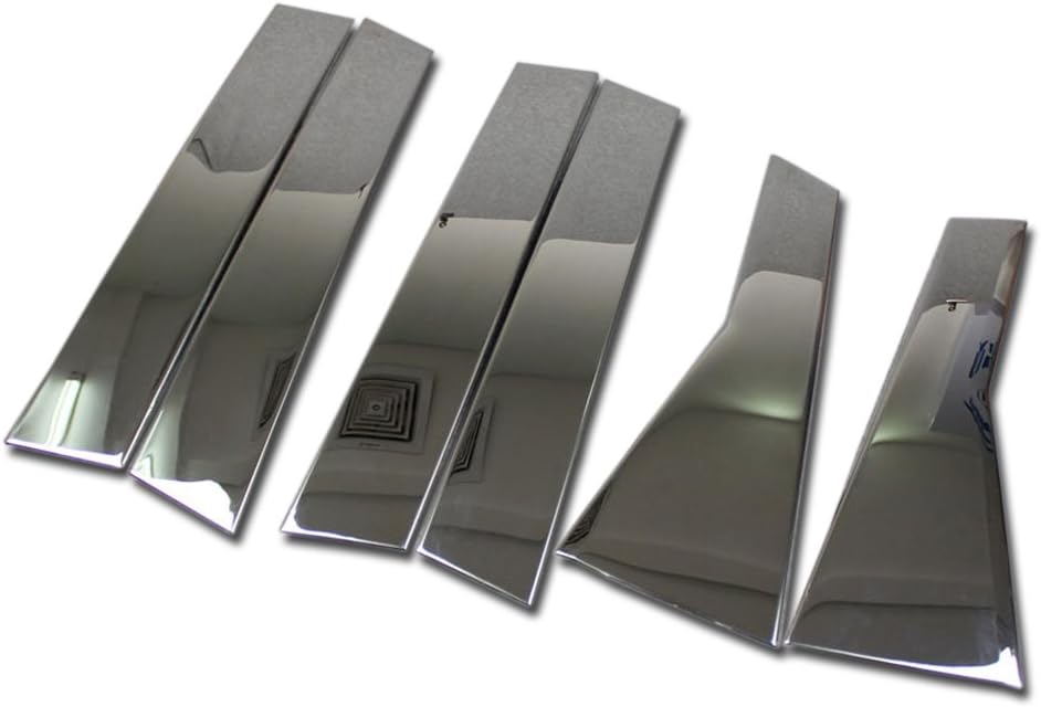 Stainless Steel Door Window Frame Trims 6PCS P2374