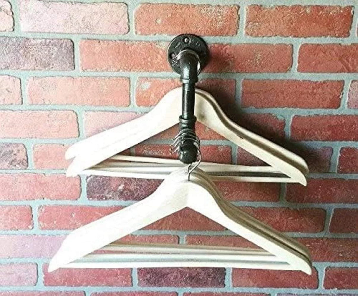 6" Pipe Wall Rack Clothing Rack N8456