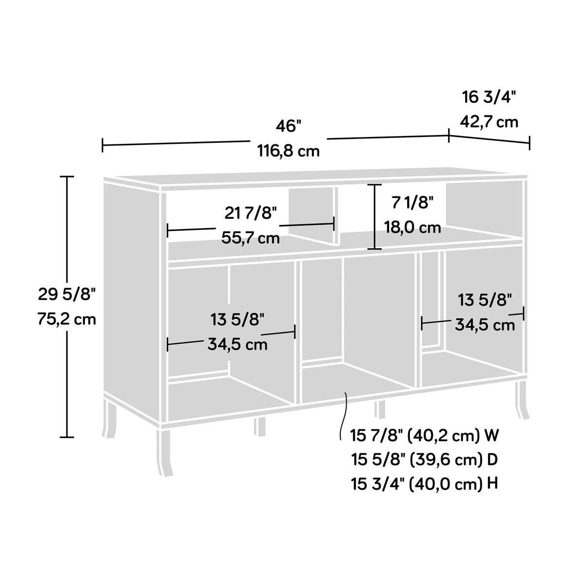 TV Stand for TVs up to 50" U823406
