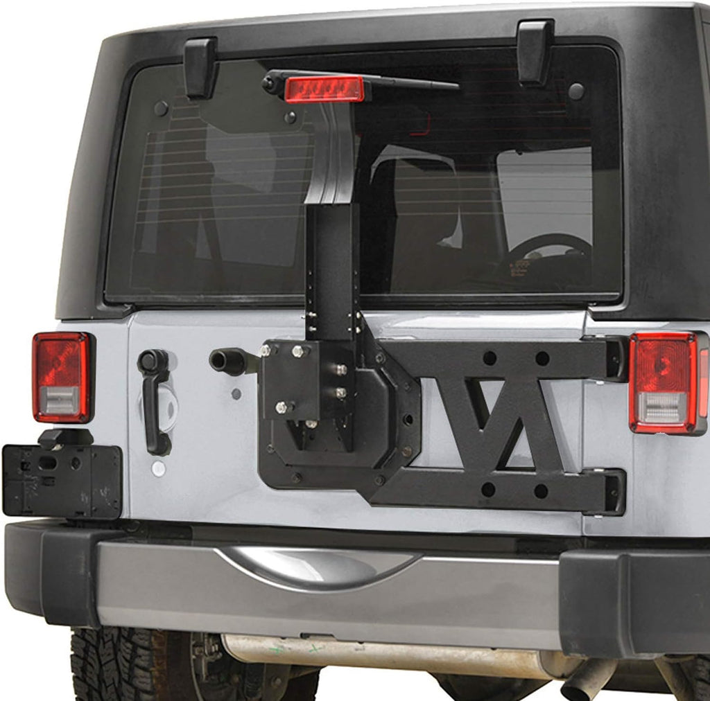 Tire Carrier with Third Brake Light Bracket O29156