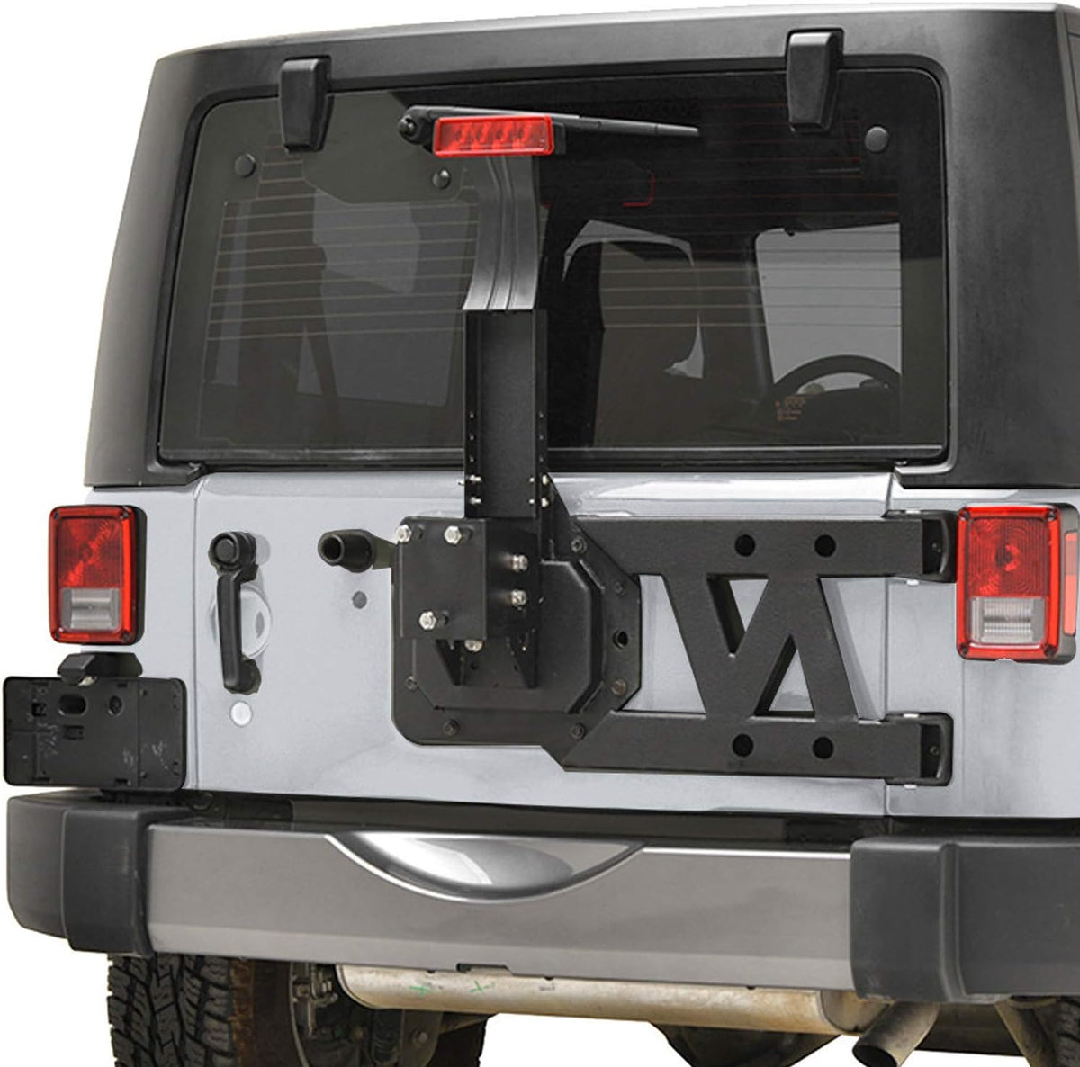 Tire Carrier with Third Brake Light Bracket O29156