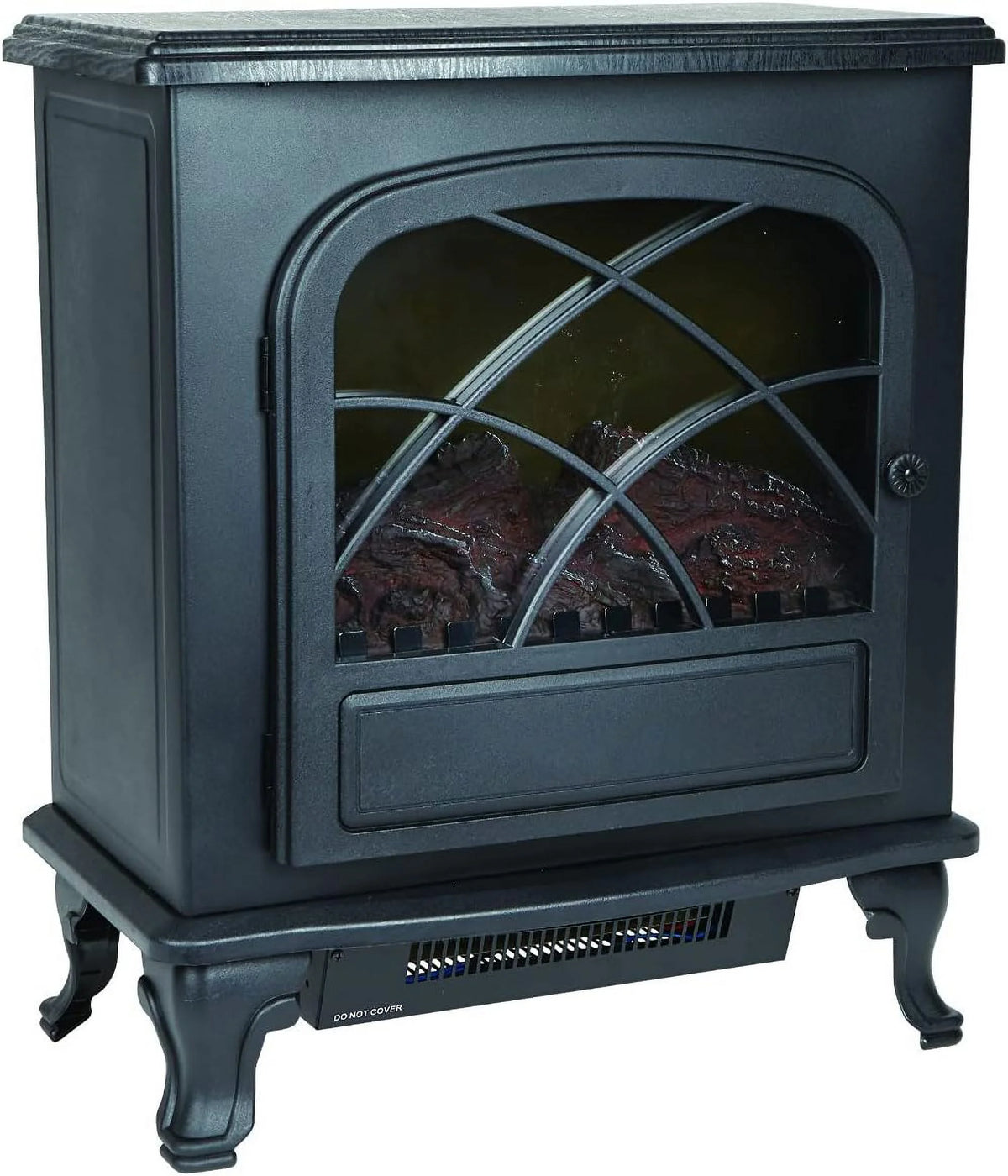 Black Infrared Electric Fireplace Stove Heater L776