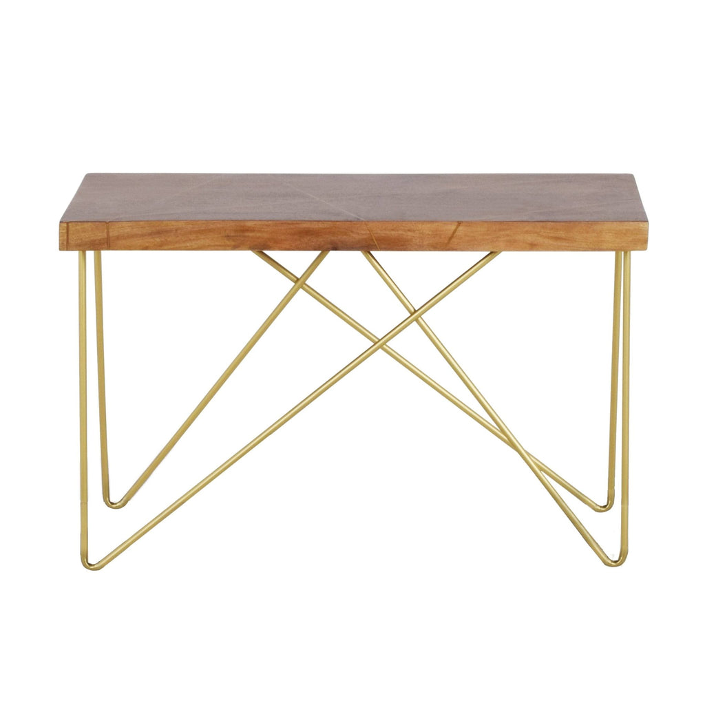 Brown Wood Sofa Table C98365