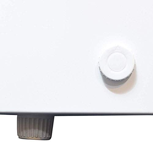White 10 Cu.Ft Chest Freezer with 3 Removable Basket and Lock N75244