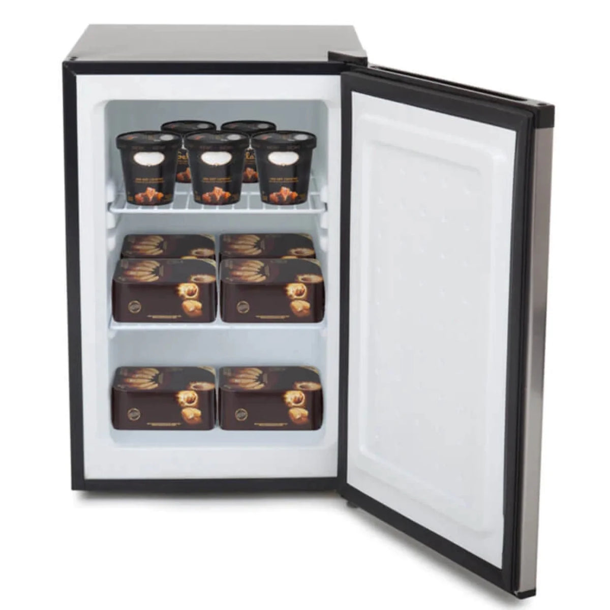 Stainless Steel Upright Freezer with Lock, 2.1 cu ft Z193998