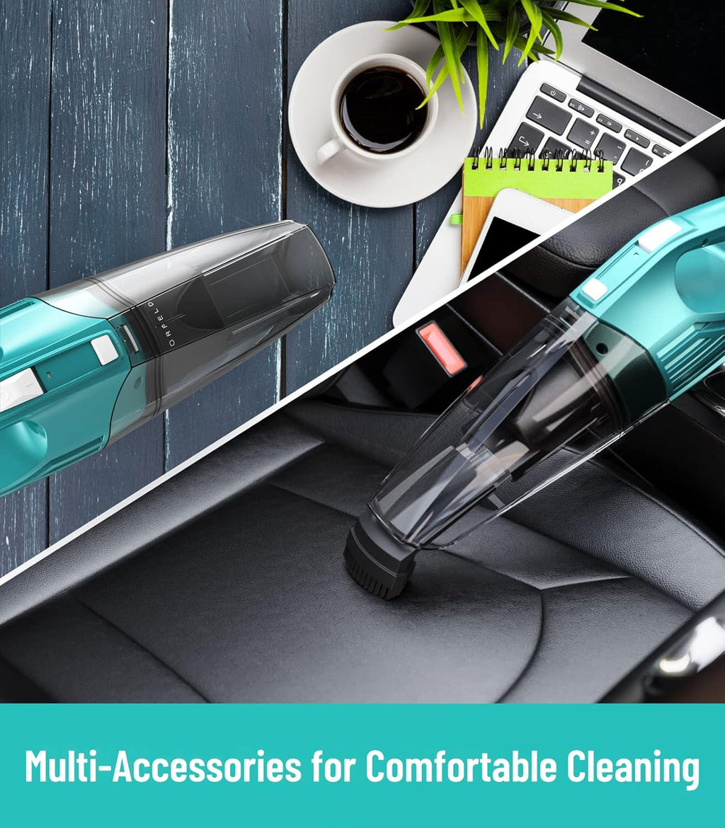 Green 7500Pa Cordless Handheld Vacuum W7087