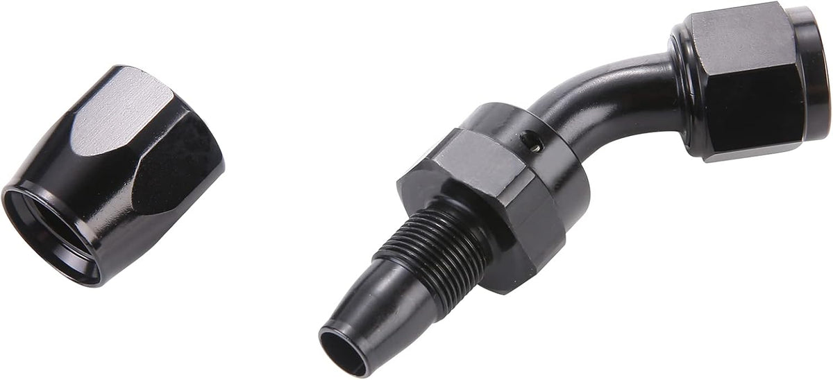 6AN 20FT Nylon Stainless Steel Braided Fuel Line Hose with 10PCS 6AN Swivel Adapter Kit I5440