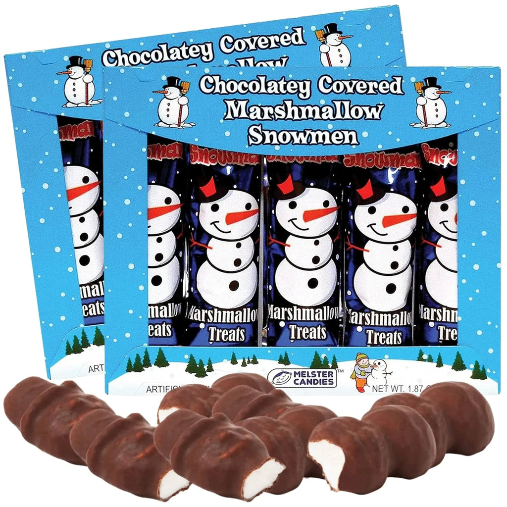 Chocolate Covered Marshmallow Snowmen 2 Pack 1.87 Ounces O548774