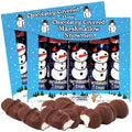 Chocolate Covered Marshmallow Snowmen 2 Pack 1.87 Ounces O548774