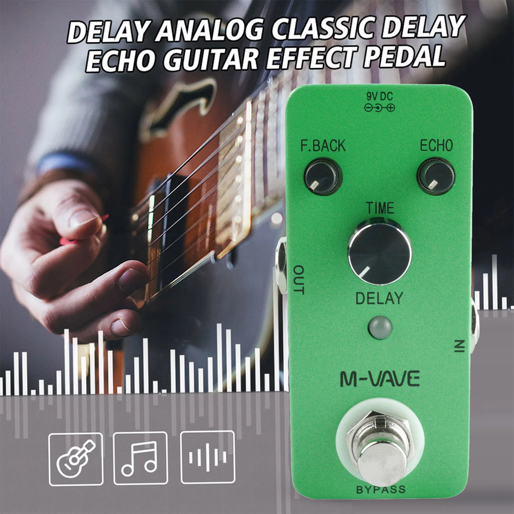 Analog Delay Echo Guitar Effect Pedal S7981