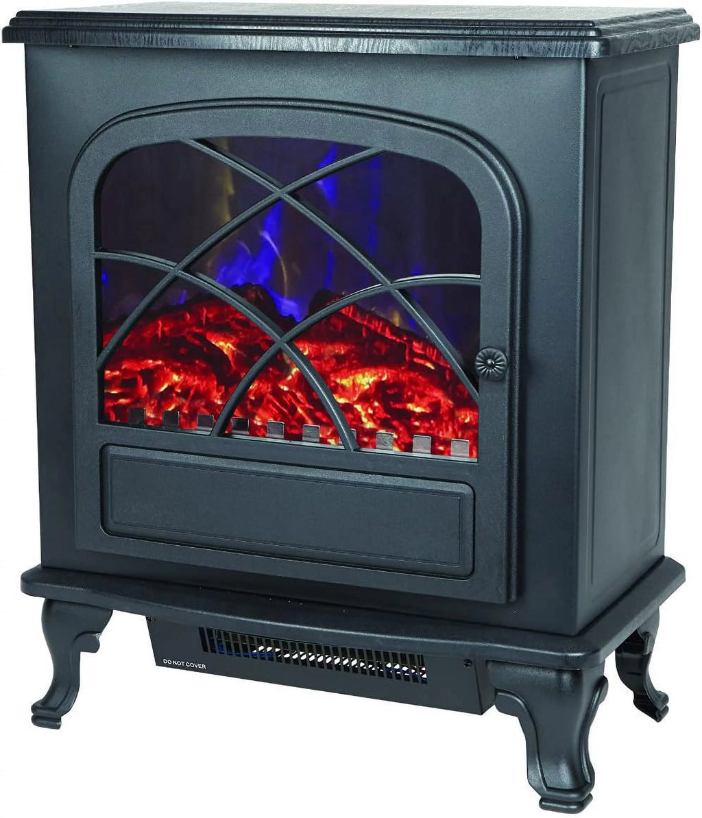 Black Infrared Electric Fireplace Stove Heater L776