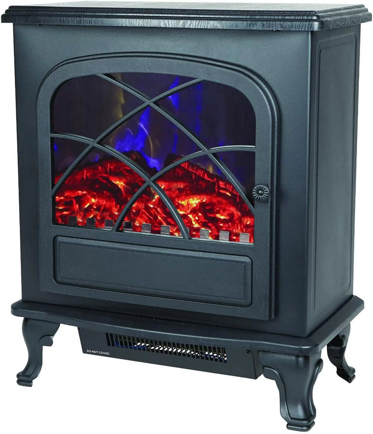 Black Infrared Electric Fireplace Stove Heater L776