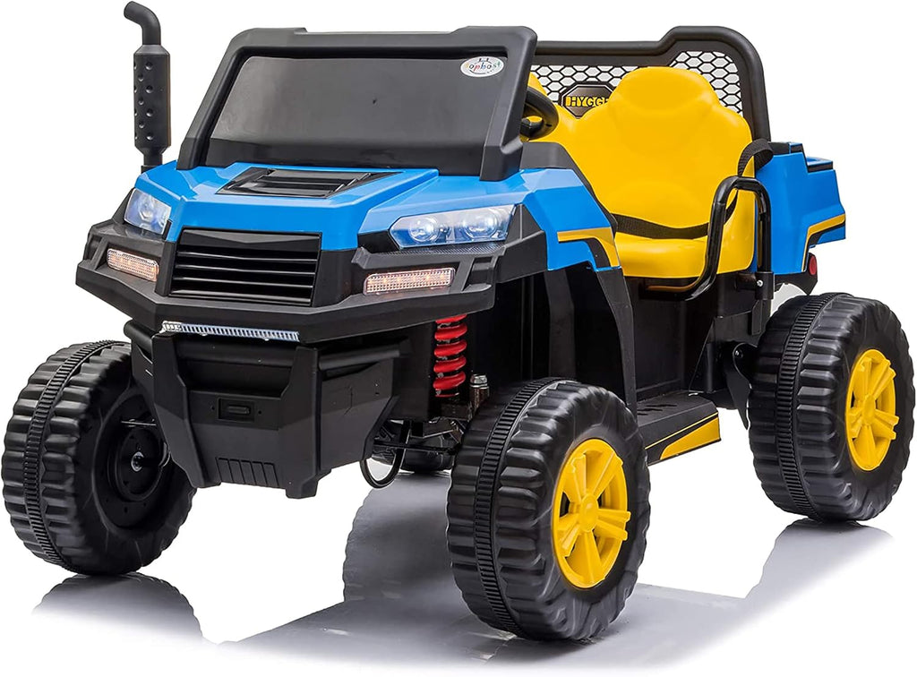 12V Battery Ride on Truck with Dump Bed and Trailer P574244