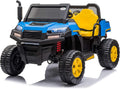 12V Battery Ride on Truck with Dump Bed and Trailer P574244