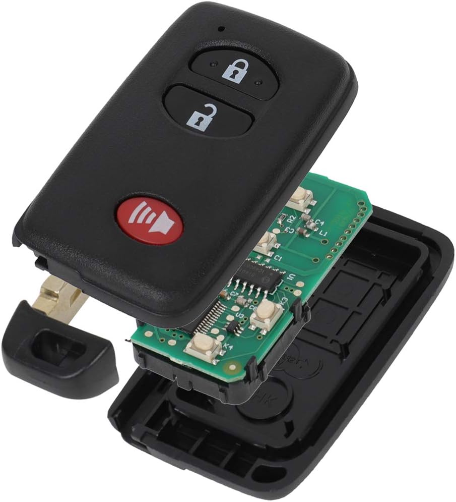 Keyless Entry Remote Key Fob Replacement 3 Buttons S53173