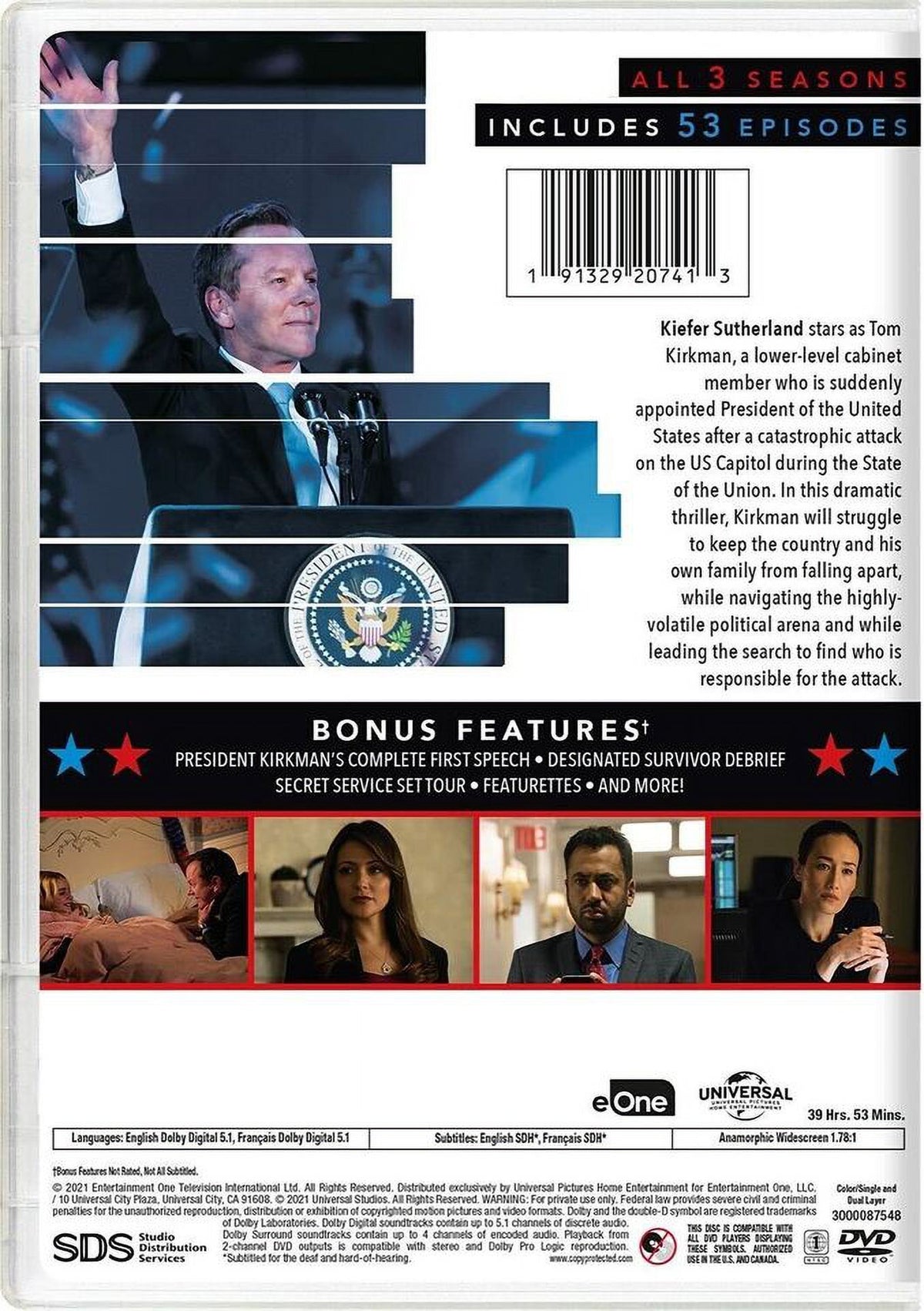 The Complete Series (19 Disc Set) Seasons 1-3 D V D X9054