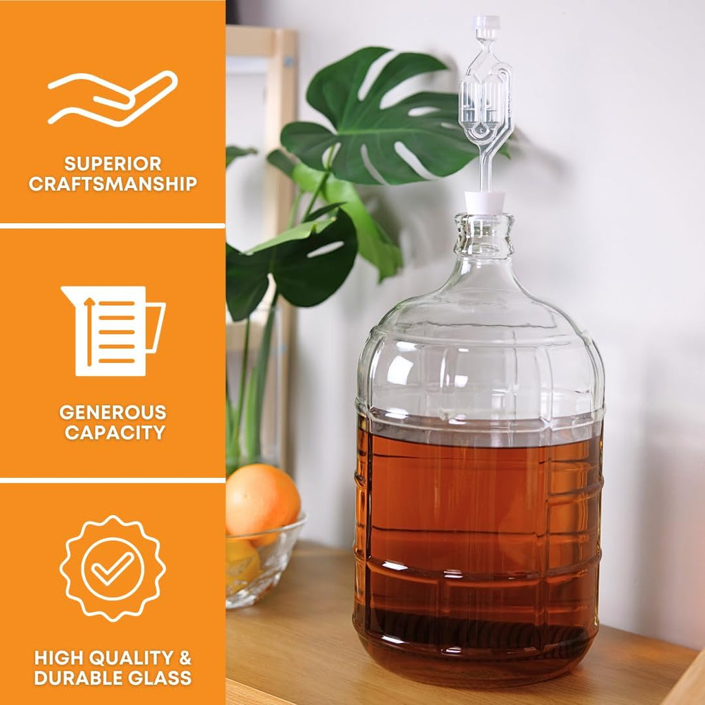 3 Gallon Glass Carboy S55197