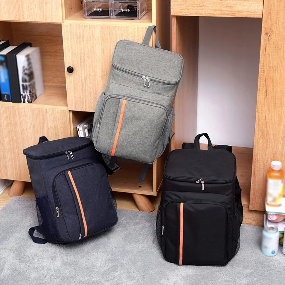 Insulated Cooler Backpack 18L Waterproof Thermal Lunch Bag E3070