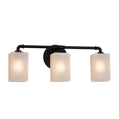 Matte Black 3-Light Vanity Light T2661