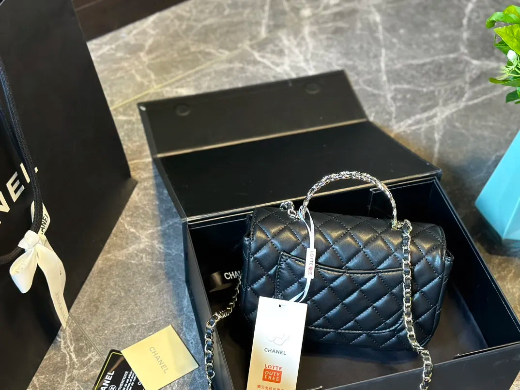 Mini Flap Bag with Top Handle G992