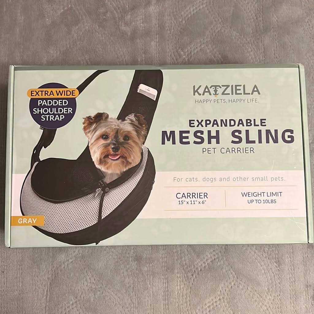 Expandable Pet Carrier Sling Bag X870