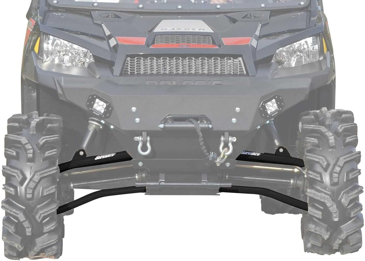 Heavy Duty Arched 1.5" Forward Offset A-Arms for Polaris Ranger Full Size XP 1000 Black J6943