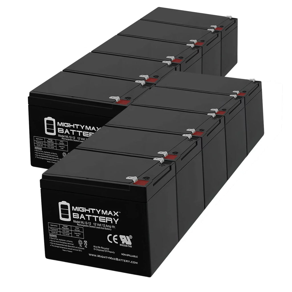 12V 12Ah Sealed Lead Acid Rechargeable Battery A370862