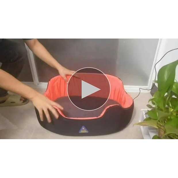 Washable Heated Dog Bed T72752