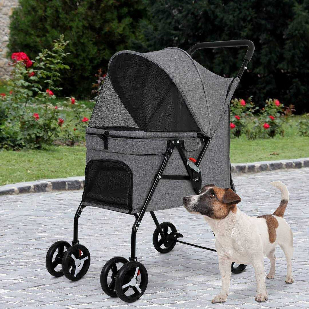 Mesh Foldable Pet Stroller V664