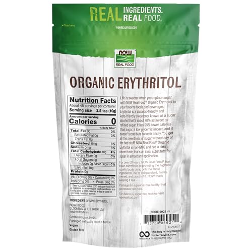 Organic Erythritol, 1-Pound (Pack of 2) G195