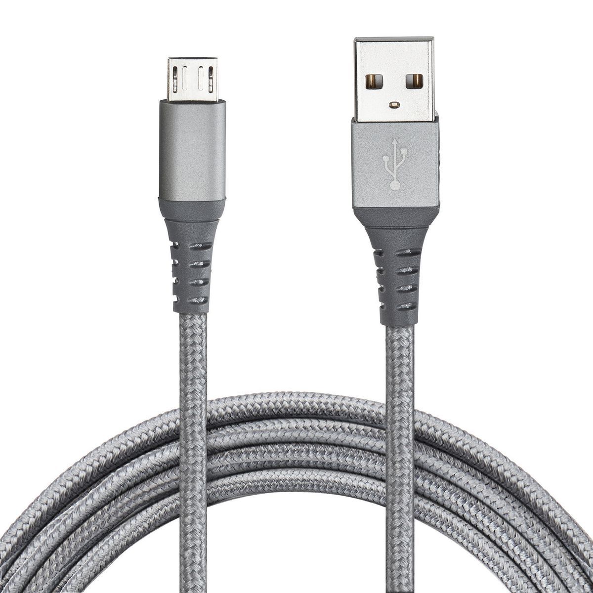 6 ft. Braided USB to Micro USB Charging Cable F59311