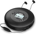 Portable CD Player with Headphones, Anti-Skip, LCD Display, 3.5mm AUX Cable, Carry Bag E97816