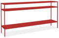 Scarlet Red Slim Console Table U944276