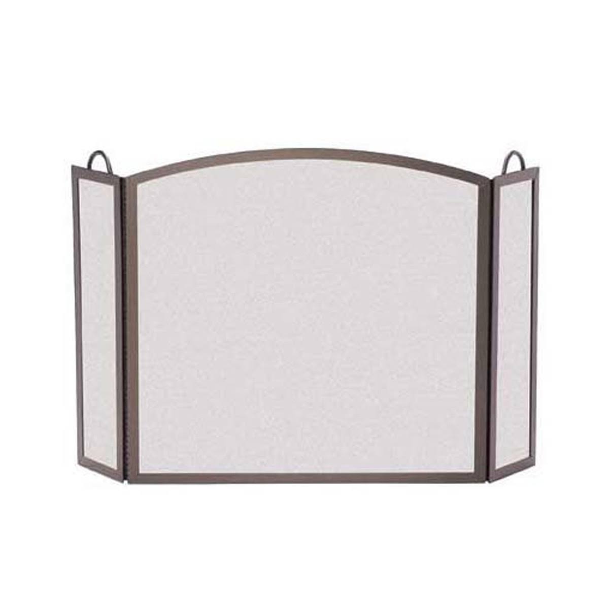 Burnished Bronze 3 Panel Full Arch Screen Z3446