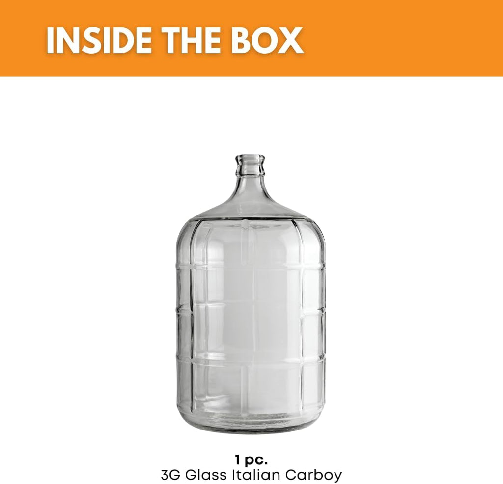 3 Gallon Glass Carboy S55197