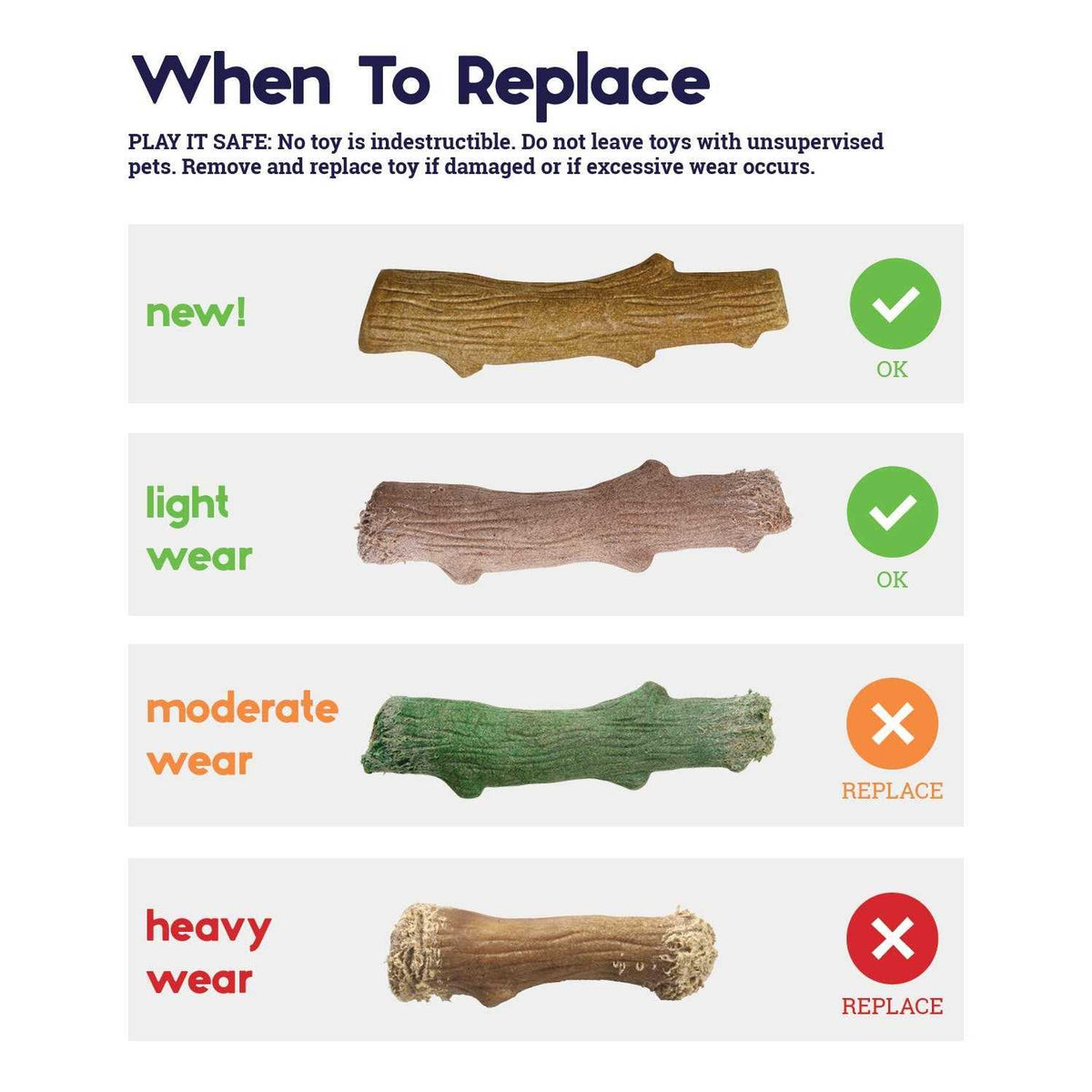 Dogwood Stick Dog Toy B296362