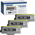 3 Pack Black Toner Cartridge for Brother Printer I264534