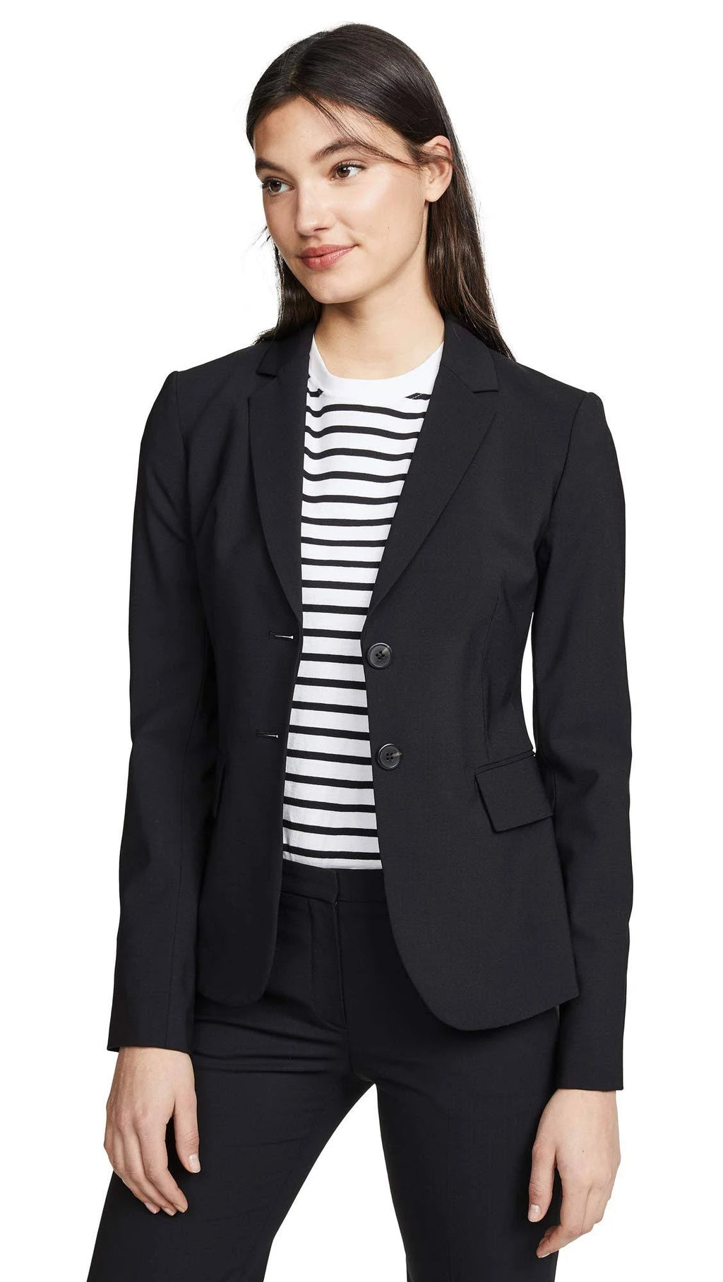 Wool-Blend Blazer H757
