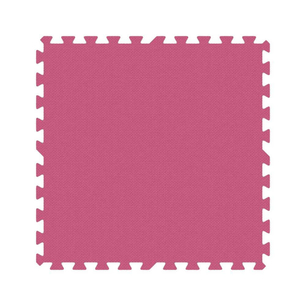 Pink Interlocking Foam Floor Mat Set I17209