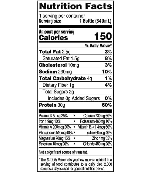 12 Pack 11.5fl.oz High Protein Chocolate Shake D108