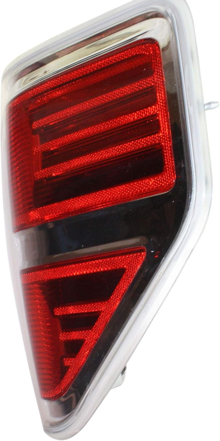 Tail Light Lens and Housing Chrome trim Passenger Side N113