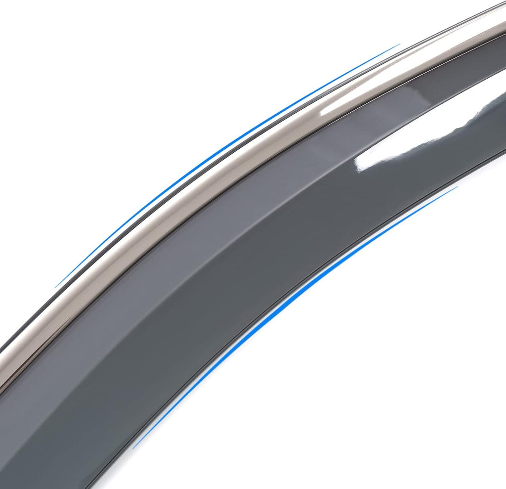 Window Rain Guards for Ford Ranger SuperCrew, Pack of 2 E7610